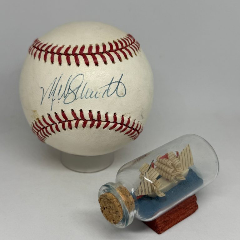Mike Schmidt signed Rawlings ONL Baseball JSA COA Phillies HOF Auto A4389