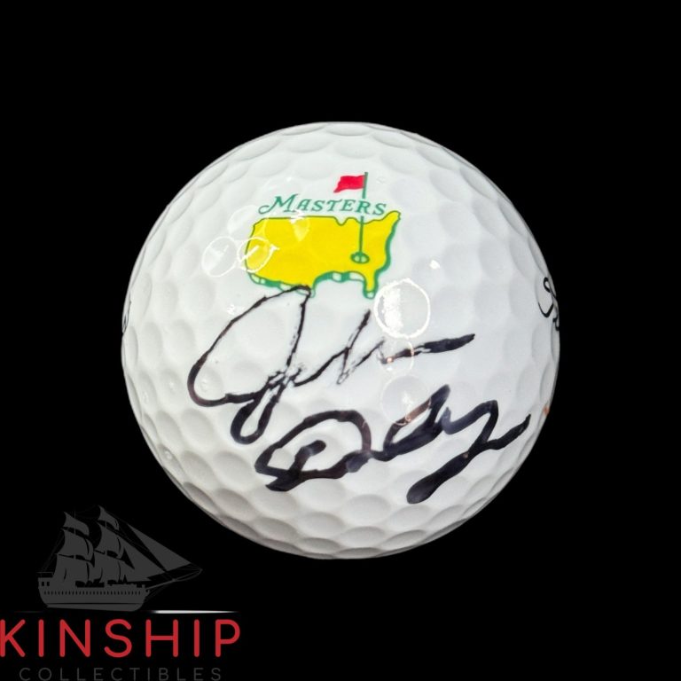 John Daly signed Masters Logo Golf Ball JSA COA Rare PGA British Open Auto A4413