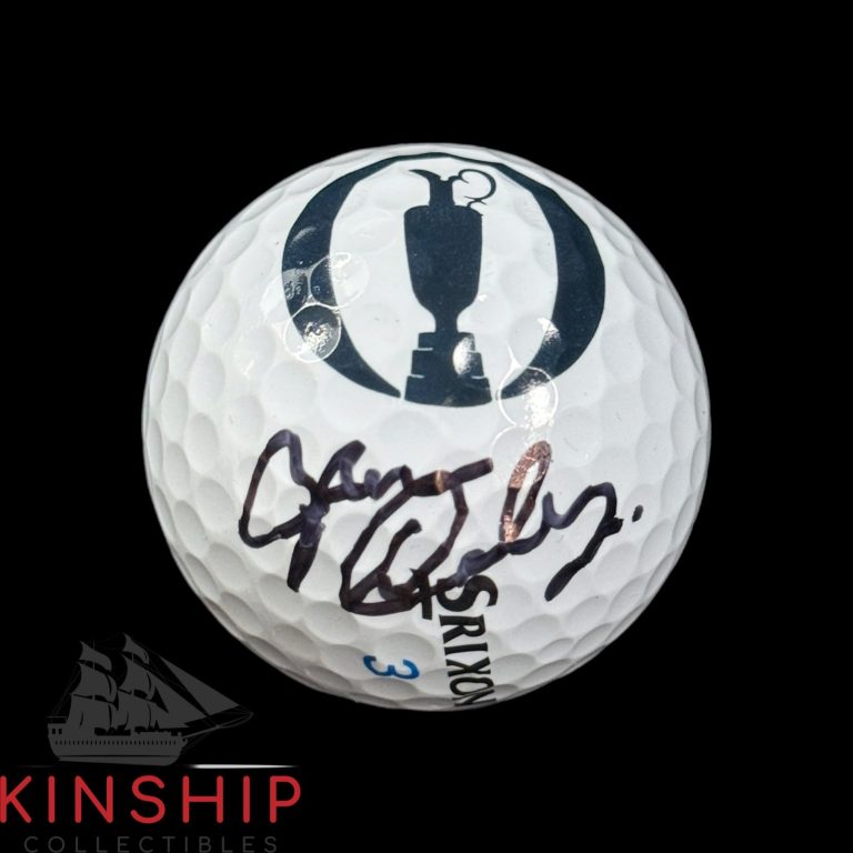 John Daly signed British Open Logo Golf Ball JSA COA Rare Masters PGA Auto A4414