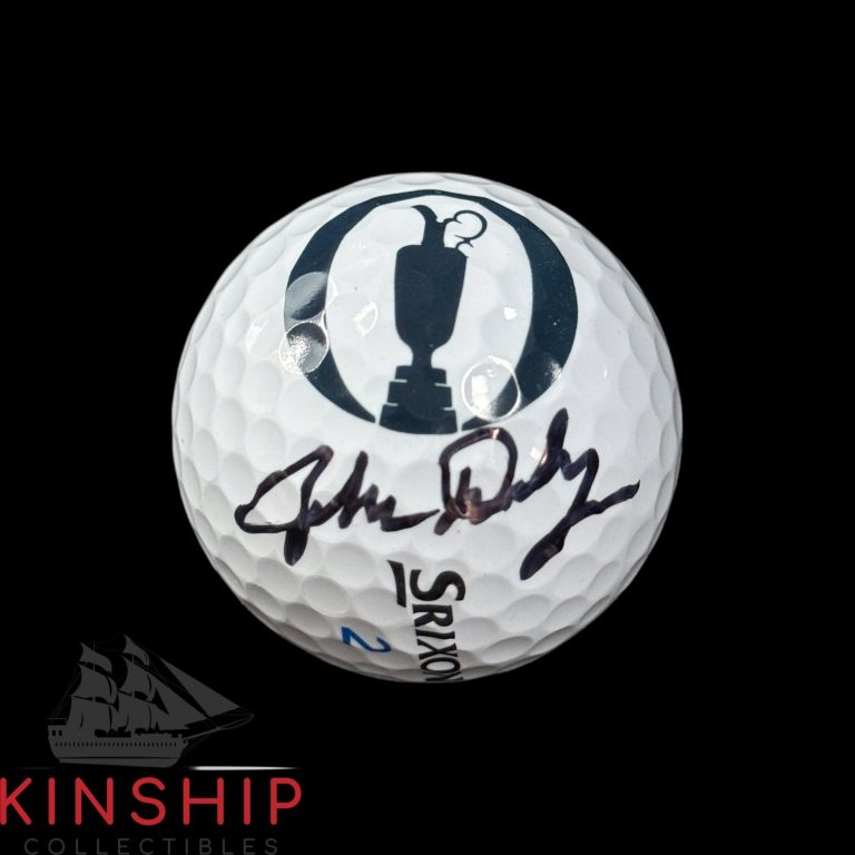 John Daly signed British Open Logo Golf Ball JSA COA Rare Masters PGA Auto A4415