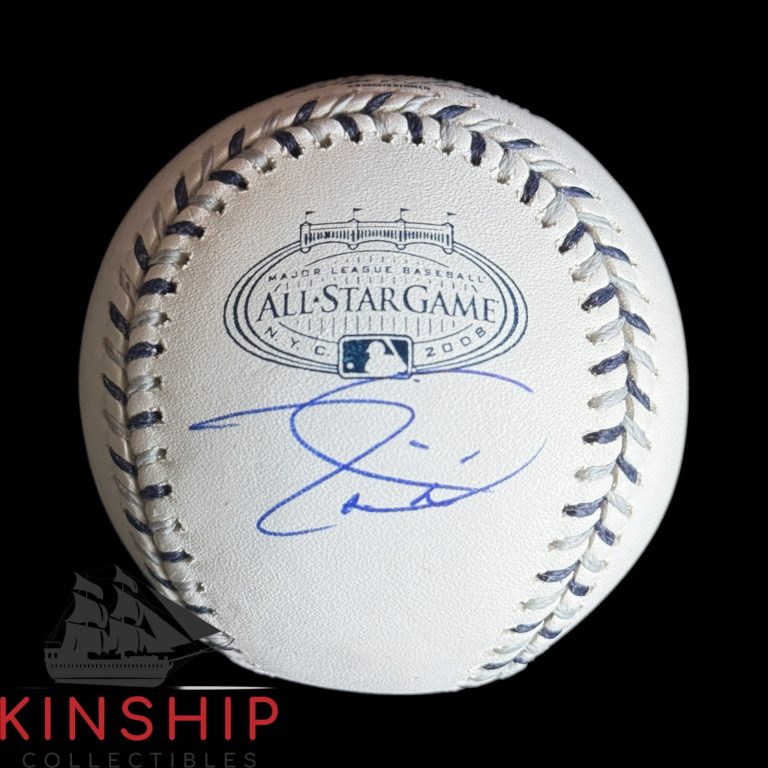 Tim Lincecum signed Rawlings 2008 All Star Game Logo Baseball JSA Giants Auto