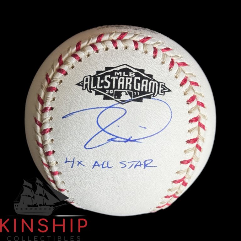 Tim Lincecum signed Rawlings 2011 All Star Game Logo Baseball JSA Inscribed Auto