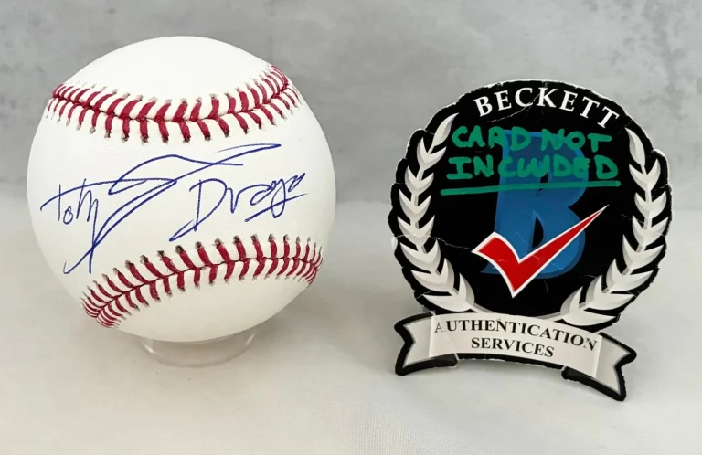 Dolph Lundgren Signed Baseball Ivan Drago Rocky Beckett BAS COA