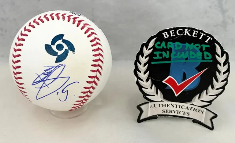 Tatsei Ota Signed WBC Baseball 2026 WBC Team Japan Beckett BAS COA