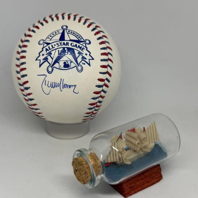 Randy Johnson signed 1995 All Star Game Logo Baseball JSA COA HOF Auto A4444