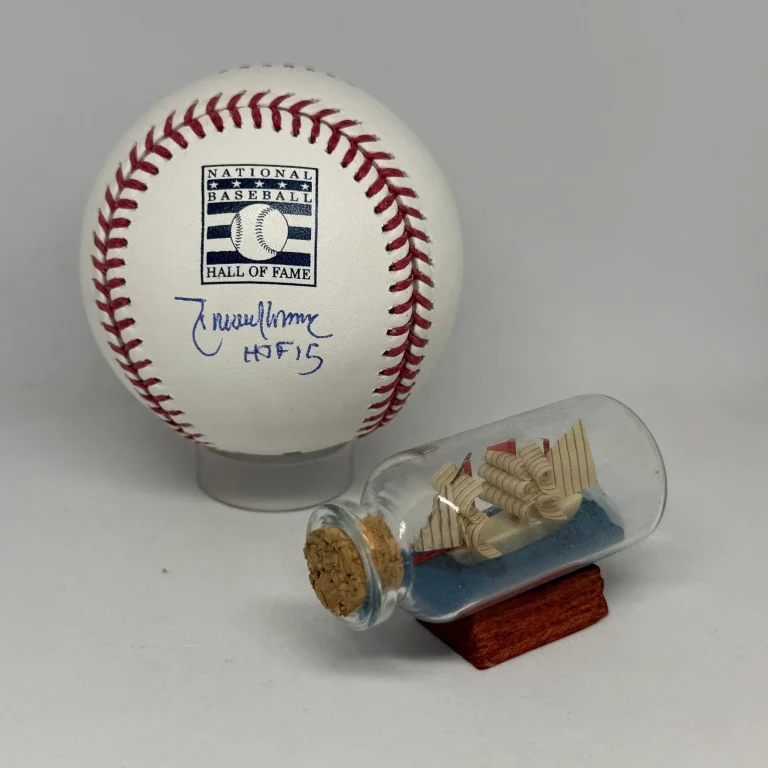 Randy Johnson signed Rawlings HOF Logo Baseball JSA COA Inscribed Auto A4454