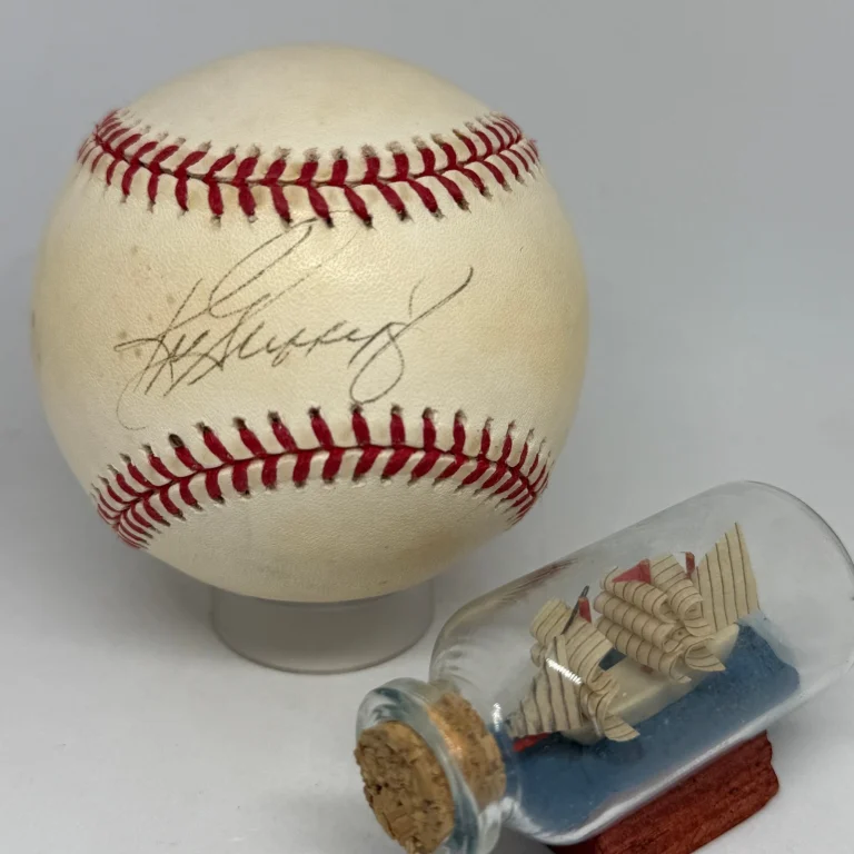Ken Griffey Jr signed Rawlings ONL Baseball JSA COA HOF Auto A4463