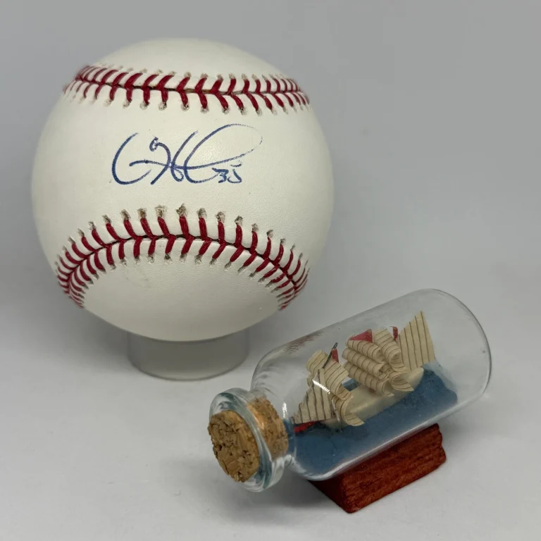 Cole Hamels signed Rawlings OML Baseball JSA COA Phillies World Series A4462