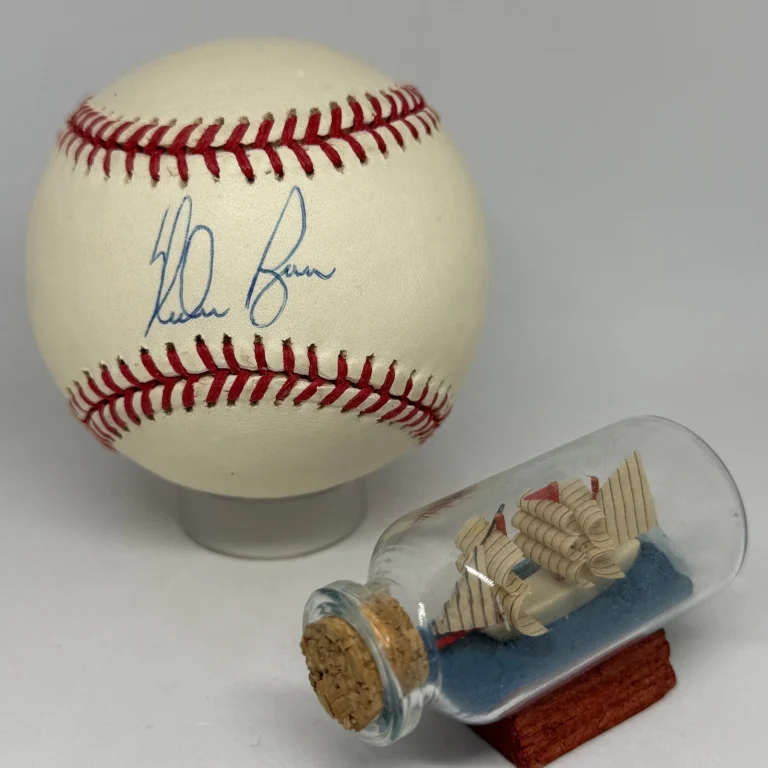 Nolan Ryan signed Rawlings OAL Baseball JSA COA Astros Rangers HOF Auto A4461