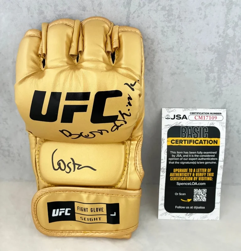 Paulo Costa Signed UFC Glove JSA 1 COA