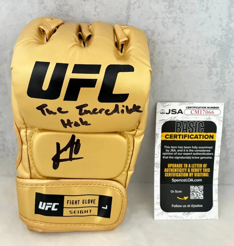 Josh Hokit Signed UFC Glove JSA 1 COA