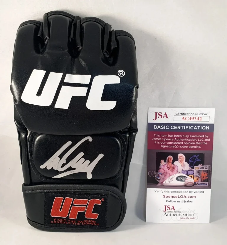 Ian Garry Signed UFC Glove The Future JSA 5 COA