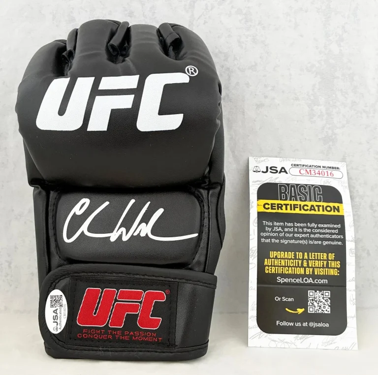 Chris Weidman Signed UFC Glove JSA 1 COA
