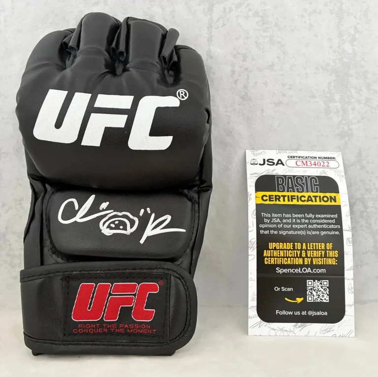Chris Padilla Signed UFC Glove Taco JSA 3 COA