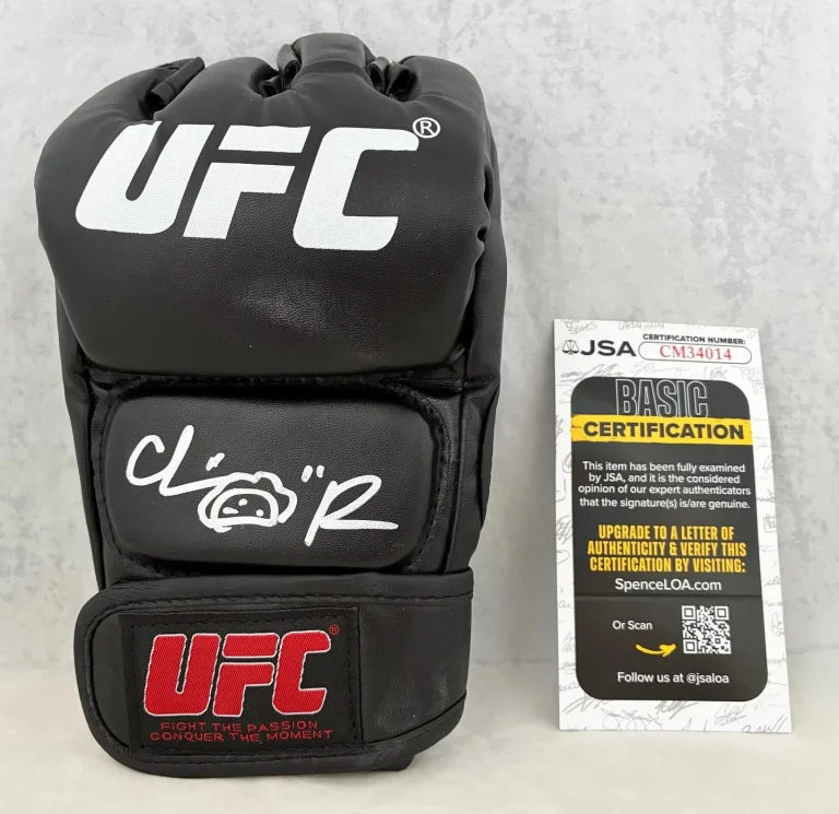 Chris Padilla Signed UFC Glove Taco JSA 1 COA