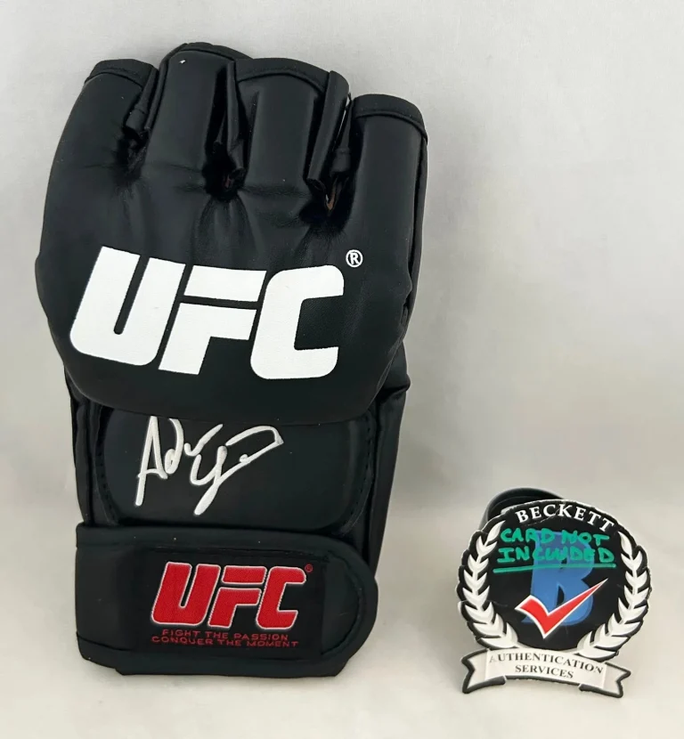 Adrian Yanez Signed UFC Glove MMA Beckett BAS 1 COA