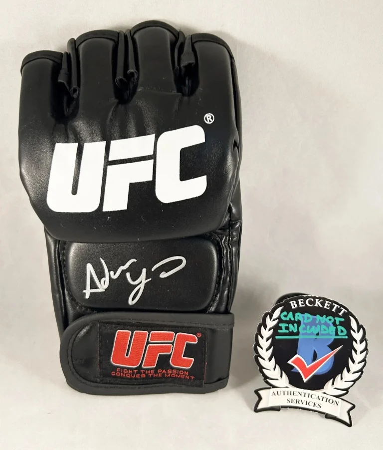 Adrian Yanez Signed UFC Glove Beckett BAS 1 COA