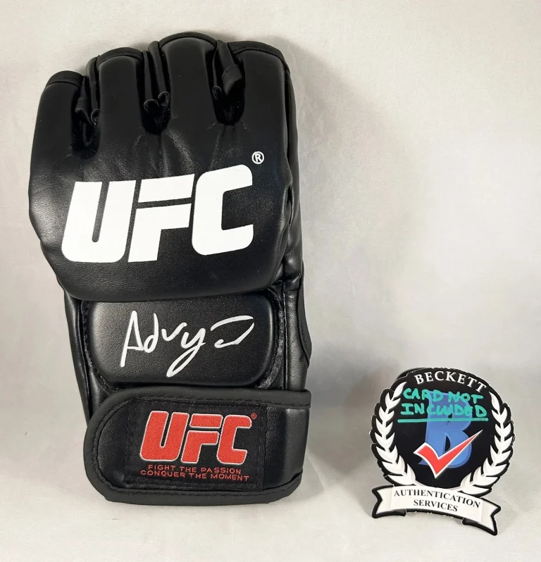 Adrian Yanez Signed UFC Glove Beckett BAS COA