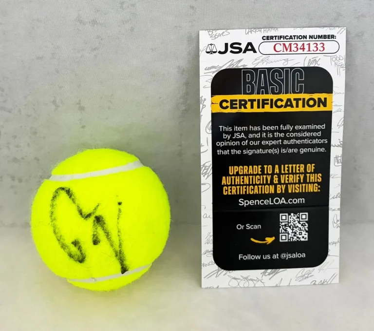 Rafael Nadal Signed Tennis Ball JSA 1 COA