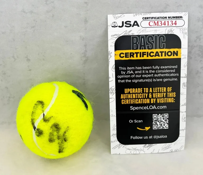 Rafael Nadal Signed Tennis Ball Australian Open JSA COA