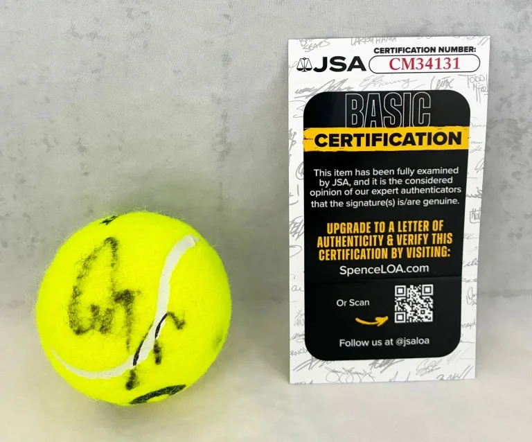 Rafael Nadal Signed Tennis Ball JSA 1 COA