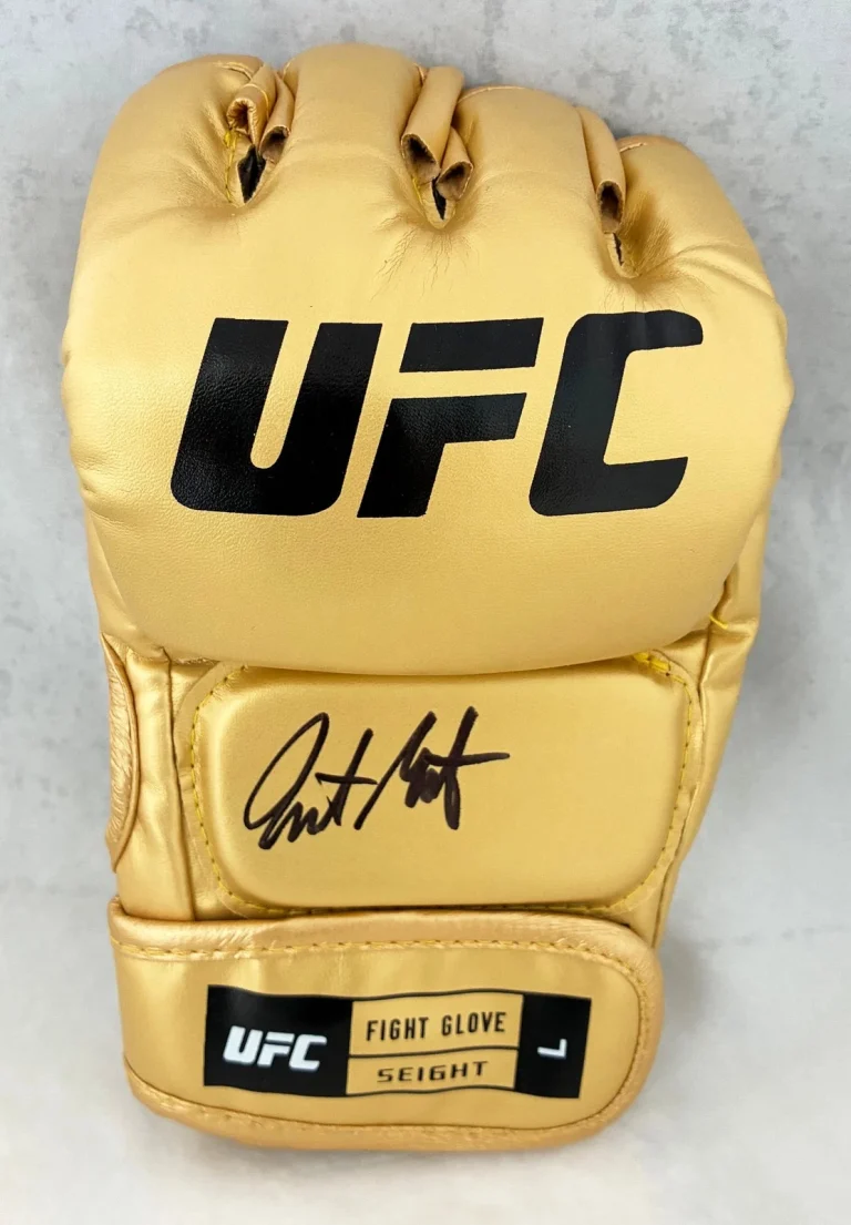 Justin Gaethje Signed UFC Glove JSA COA