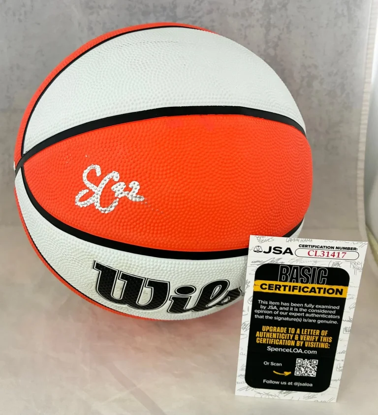 Sonia Citron Signed Basketball WNBA Washington Mystics JSA COA
