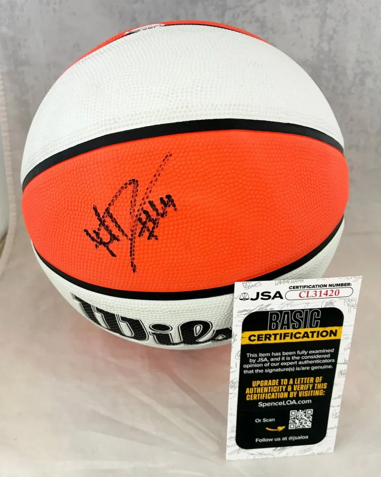 Dominique Malonga Signed Basketball WNBA Seattle Storm JSA 1 COA