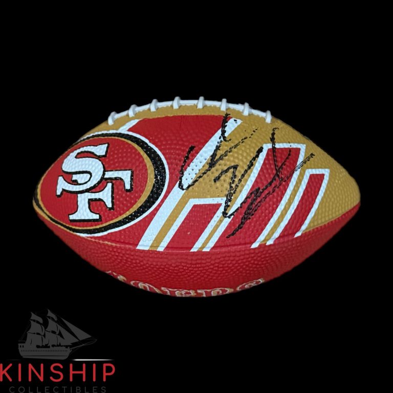 Colin Kaepernick signed 49ers Mini Football JSA COA Rare Auto A4465