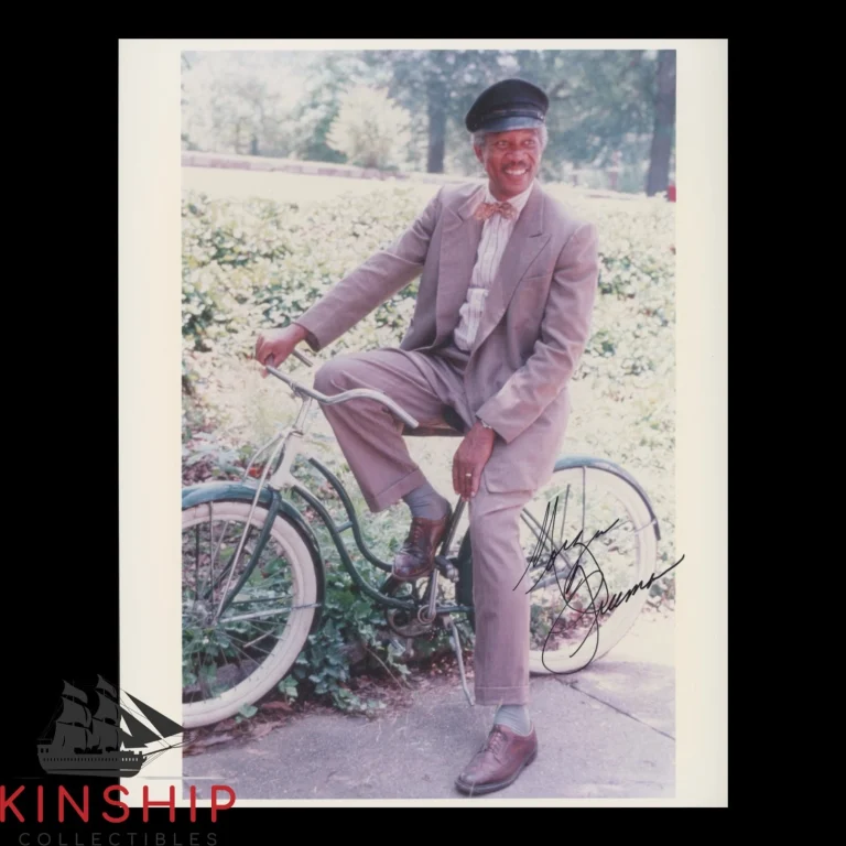Morgan Freeman signed 8x10 Photo JSA LOA Auto Grade 9 Driving Miss Daisy B2335