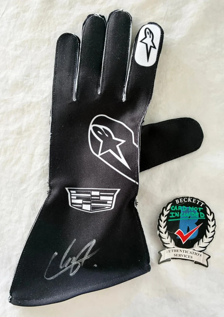 Sergio Perez Signed Racing Glove Checo Cadillac Formula 1 F1 Beckett BAS 1 COA