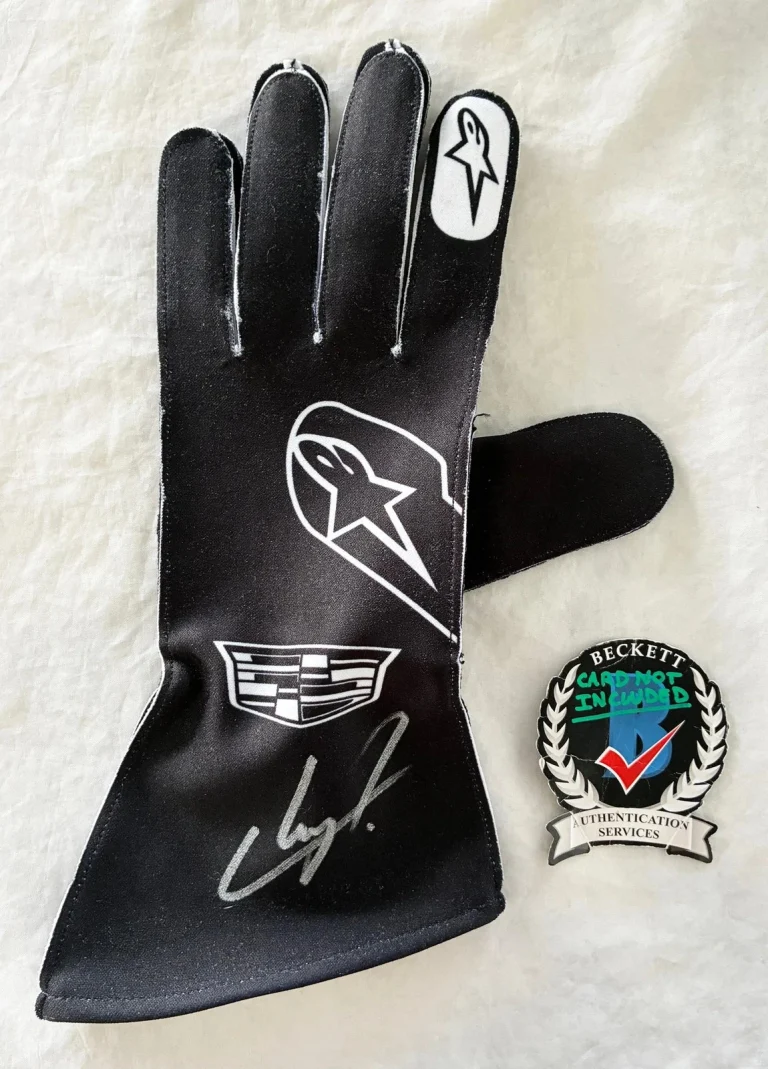 Sergio Perez Signed Racing Glove Checo Cadillac Formula 1 F1 Beckett BAS 3 COA