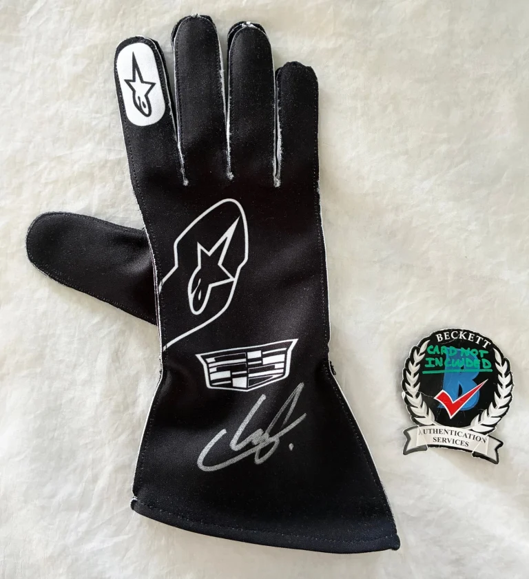 Sergio Perez Signed Racing Glove Checo Cadillac Formula 1 F1 Beckett BAS 4 COA