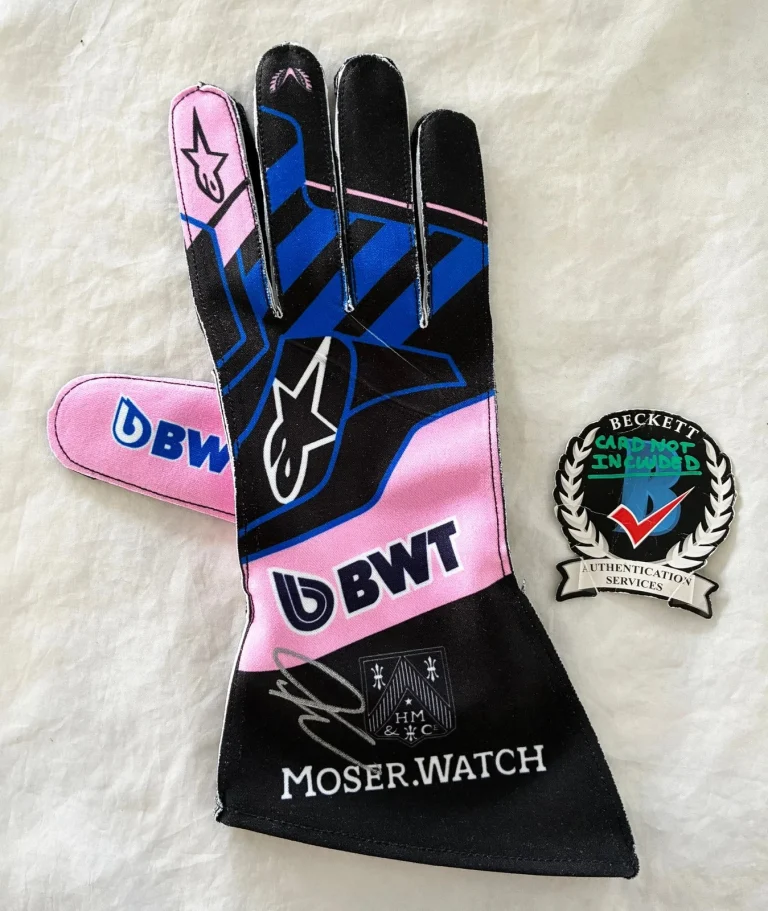 Franco Colapinto Signed Racing Glove Alpine Formula 1 F1 Beckett BAS 1 COA