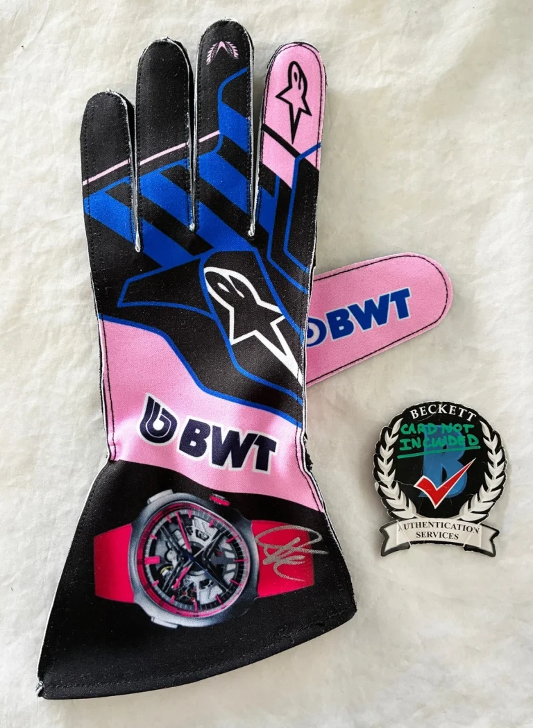 Franco Colapinto Signed Racing Glove Alpine Formula 1 F1 Beckett BAS 3 COA