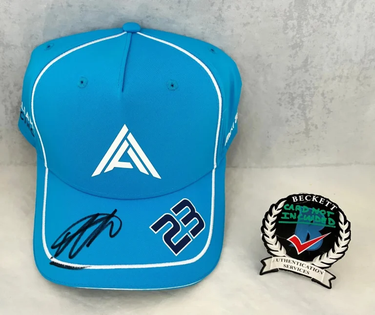 Alex Albon Signed Hat Williams Racing Formula 1 F1 Beckett BAS COA