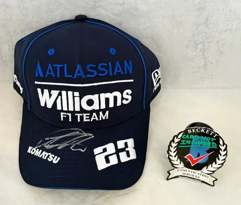 Alex Albon Signed Hat Williams Racing Formula 1 F1 Beckett BAS 3 COA