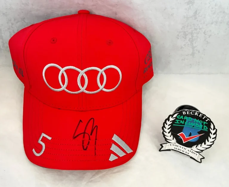 Gabriel Bortoleto Signed Hat Audi Formula 1 F1 Beckett BAS COA