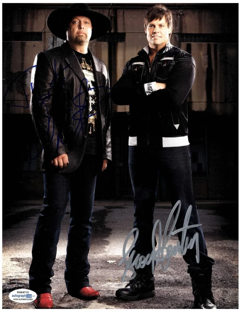 Montgomery Gentry Autograph Autographed 11x14 Photo Troy Gentry Eddie Montgomery