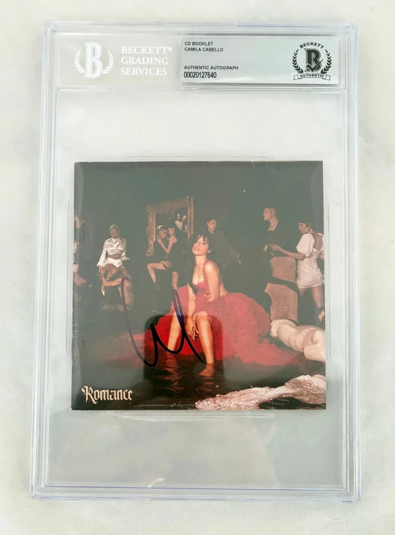 Camila Cabello Signed CD Cover Romance Beckett BAS COA