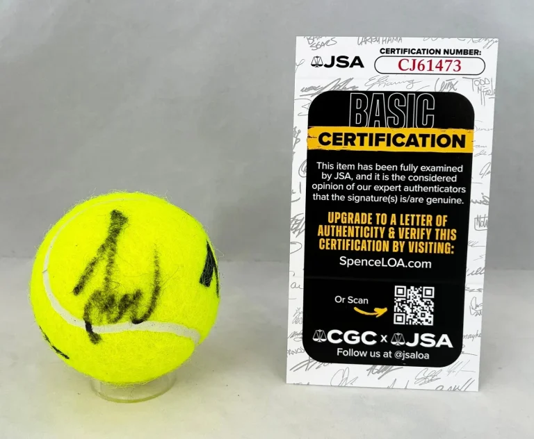 Elena Rybakina Signed Tennis Ball Australian Open JSA 1 COA