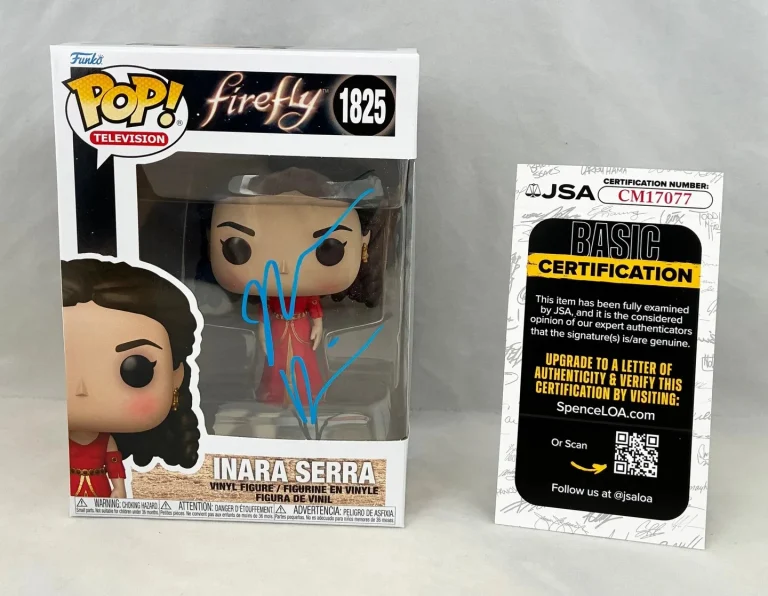 Morena Baccarin Signed Funko Pop Firefly Inara Serra JSA COA