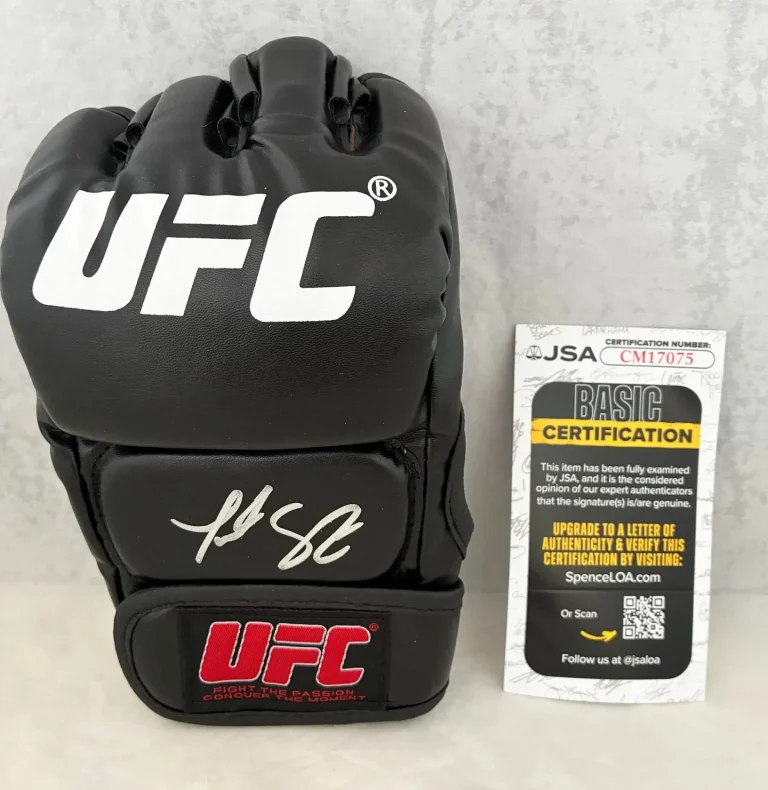 Tatiana Suarez Signed UFC Glove JSA 3 COA
