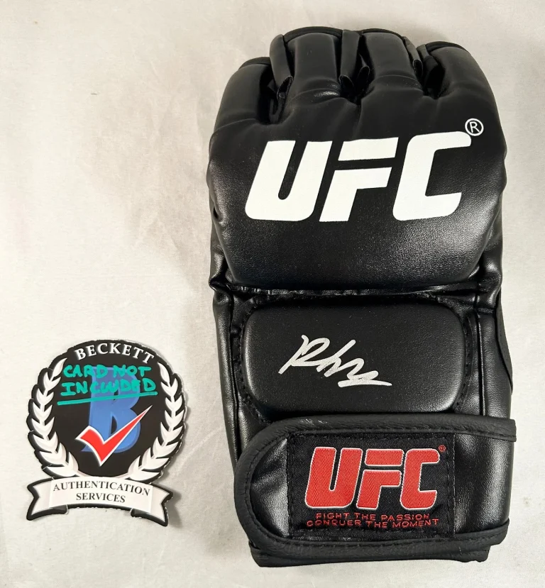 Shavkat Rakhmonov Signed UFC Glove MMA Beckett BAS 2 COA