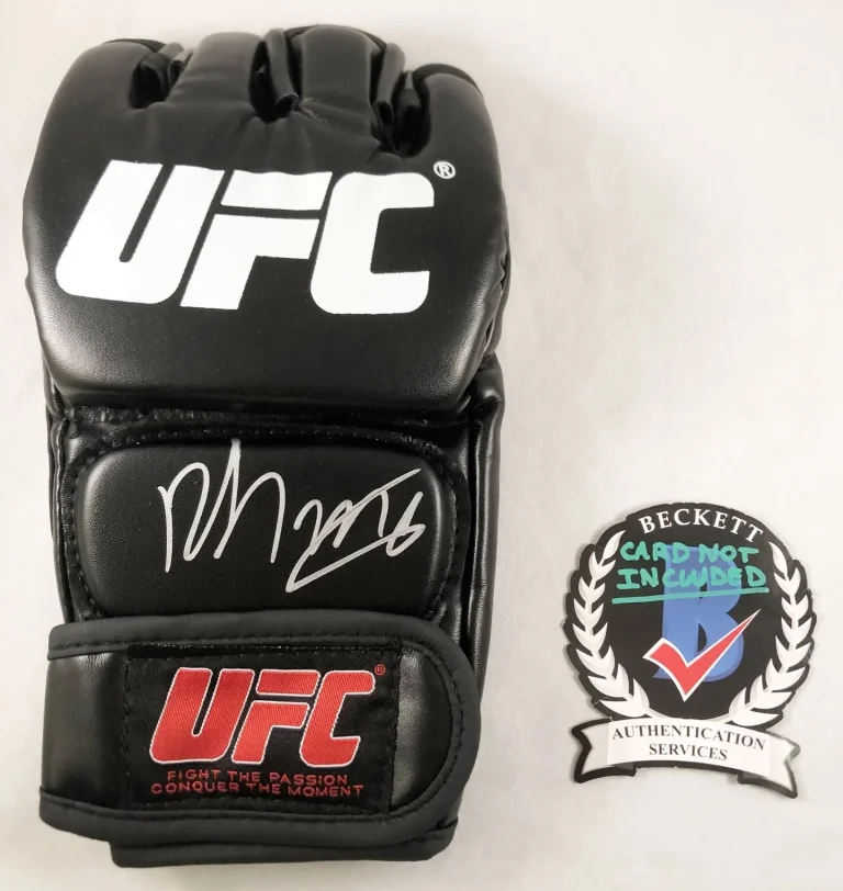 Shavkat Rakhmonov Signed UFC Glove Beckett BAS 3 COA