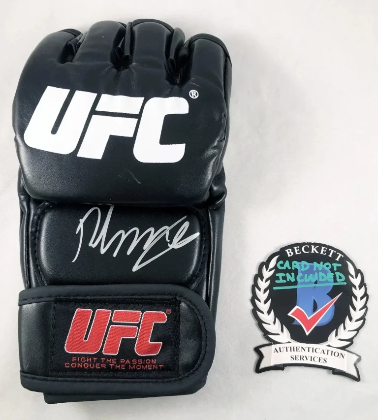 Shavkat Rakhmonov Signed UFC Glove Beckett BAS 2 COA