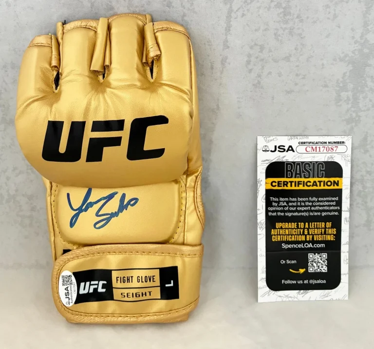 Laura Sanko Signed UFC Glove JSA 3 COA