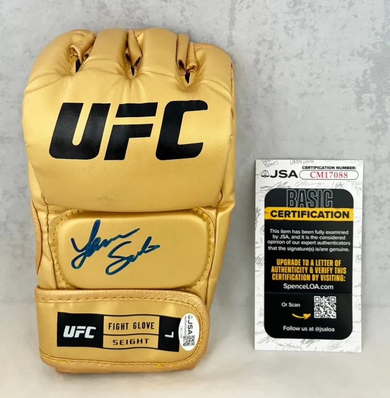 Laura Sanko Signed UFC Glove JSA 2 COA