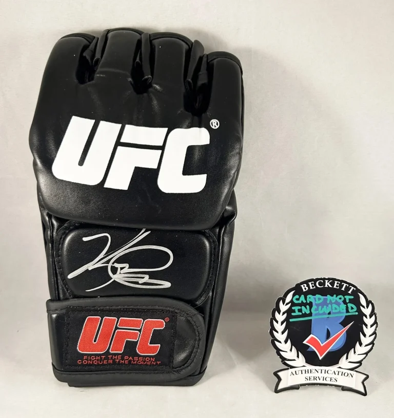 Kelvin Gastelum Signed UFC Glove Beckett BAS COA
