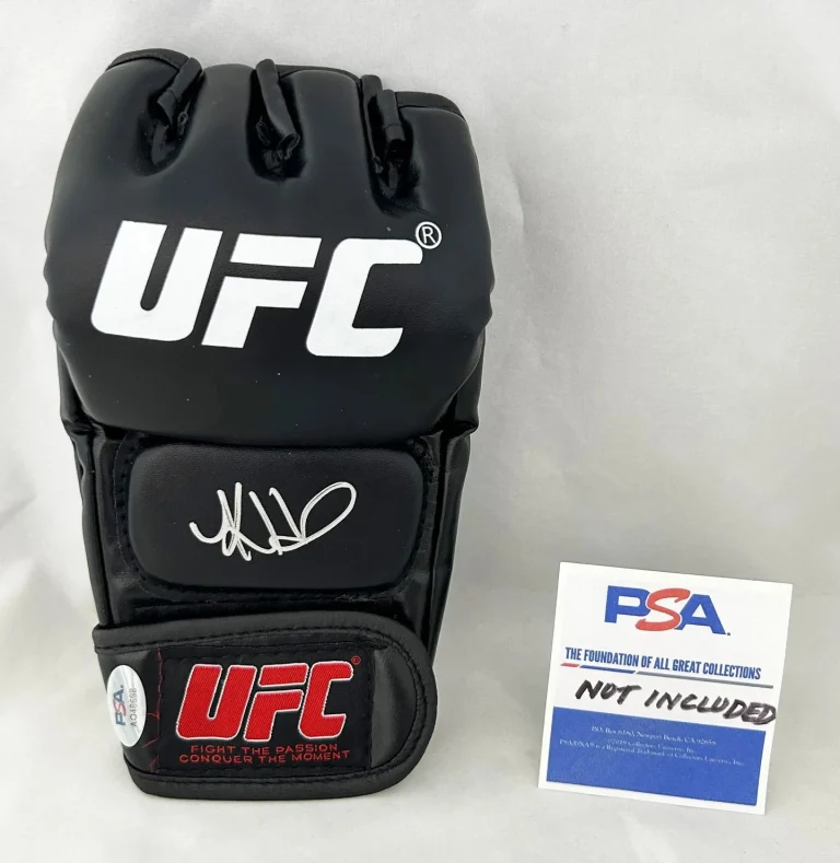 Kayla Harrison Signed UFC Glove PSA/DNA 5 COA